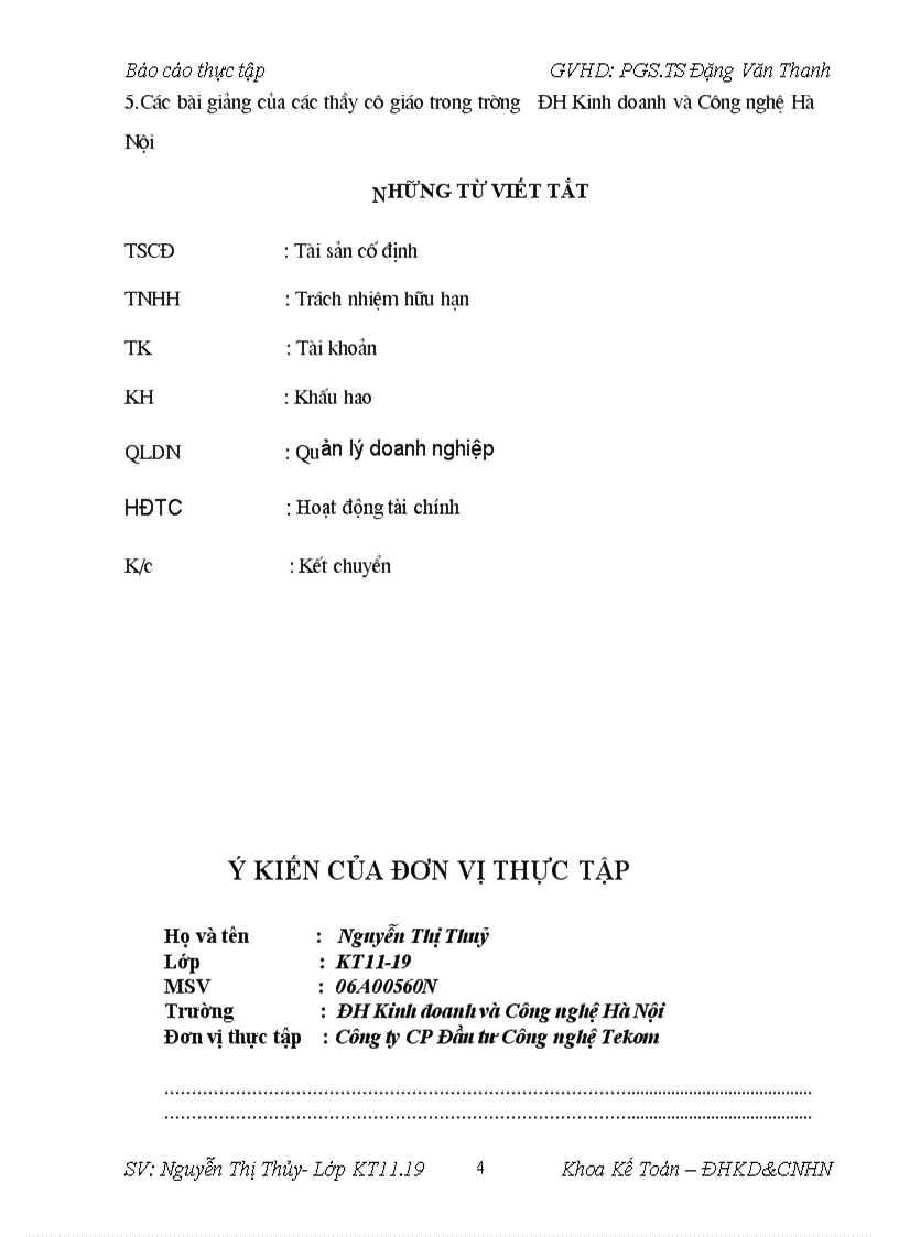 image for page Tổ chức bộ máy kế toán và tổ chức công tác kế toán tại Công ty CP đầu tư Công Nghệ Tekom