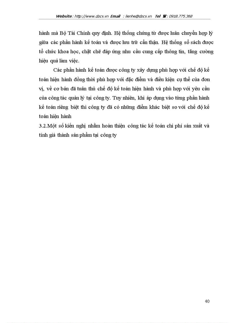 image for page Hoàn thiện chi phí sản xuất và tính giá thành sản phẩm tại Công ty TNHH nhà nước một thành viên Điện Cơ Thống Nhất