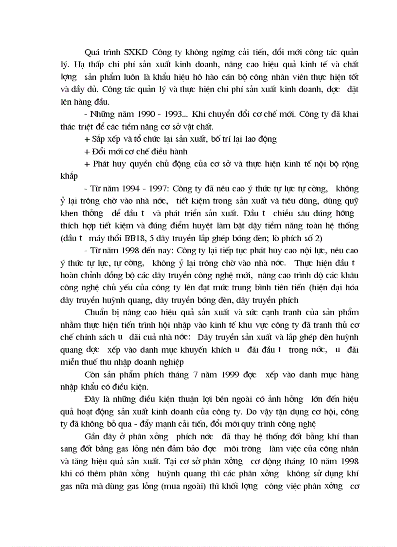 image for page Chi phí sản xuất và các giải pháp hạ thấp chi phí sản xuất kinh doanh tại Công ty Bóng đèn Phích nước Rạng Đông làm chuyên đề thực tập tốt nghiệp của