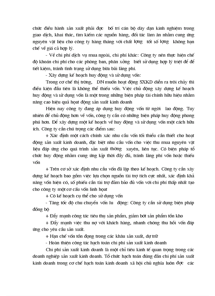 image for page Chi phí sản xuất và các giải pháp hạ thấp chi phí sản xuất kinh doanh tại Công ty Bóng đèn Phích nước Rạng Đông làm chuyên đề thực tập tốt nghiệp của