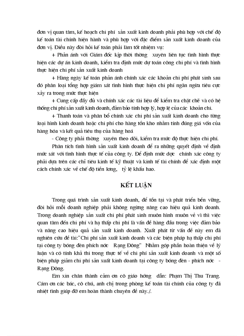 image for page Chi phí sản xuất và các giải pháp hạ thấp chi phí sản xuất kinh doanh tại Công ty Bóng đèn Phích nước Rạng Đông làm chuyên đề thực tập tốt nghiệp của