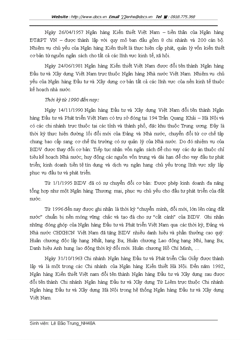 image for page Thực trạng và giải pháp mở rộng hoạt động cho vay tiêu dùng tại Ngân hàng Đầu tư và Phát triển Việt Nam BIDV Chi nhánh Cầu Giấy