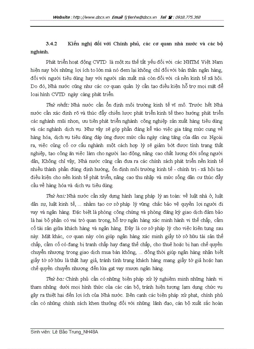 image for page Thực trạng và giải pháp mở rộng hoạt động cho vay tiêu dùng tại Ngân hàng Đầu tư và Phát triển Việt Nam BIDV Chi nhánh Cầu Giấy