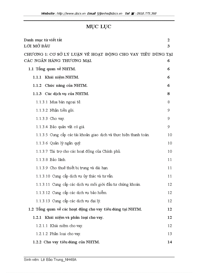 image for page Thực trạng và giải pháp mở rộng hoạt động cho vay tiêu dùng tại Ngân hàng Đầu tư và Phát triển Việt Nam BIDV Chi nhánh Cầu Giấy
