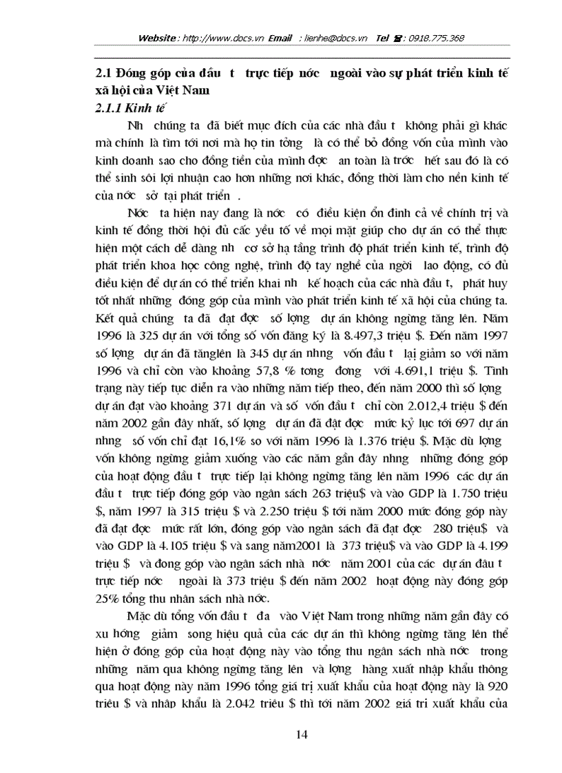 image for page Một số giải pháp nhằm tăng cường thu hút đầu tư trực tiếp nước ngoài vào Việt Nam trong giai đoạn hiện nay