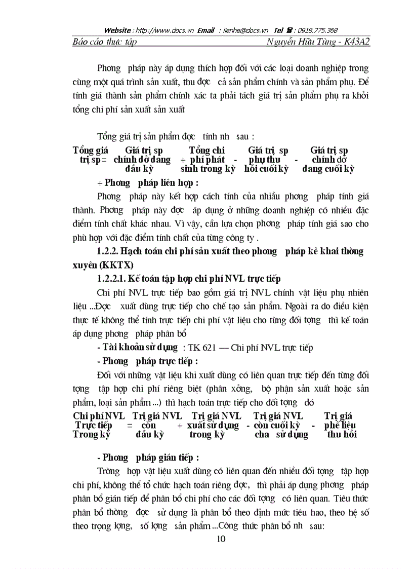 image for page Quản lý và điều hành sản xuất thực tế về cách tập hợp chi phí và tính giá thành sản phẩm