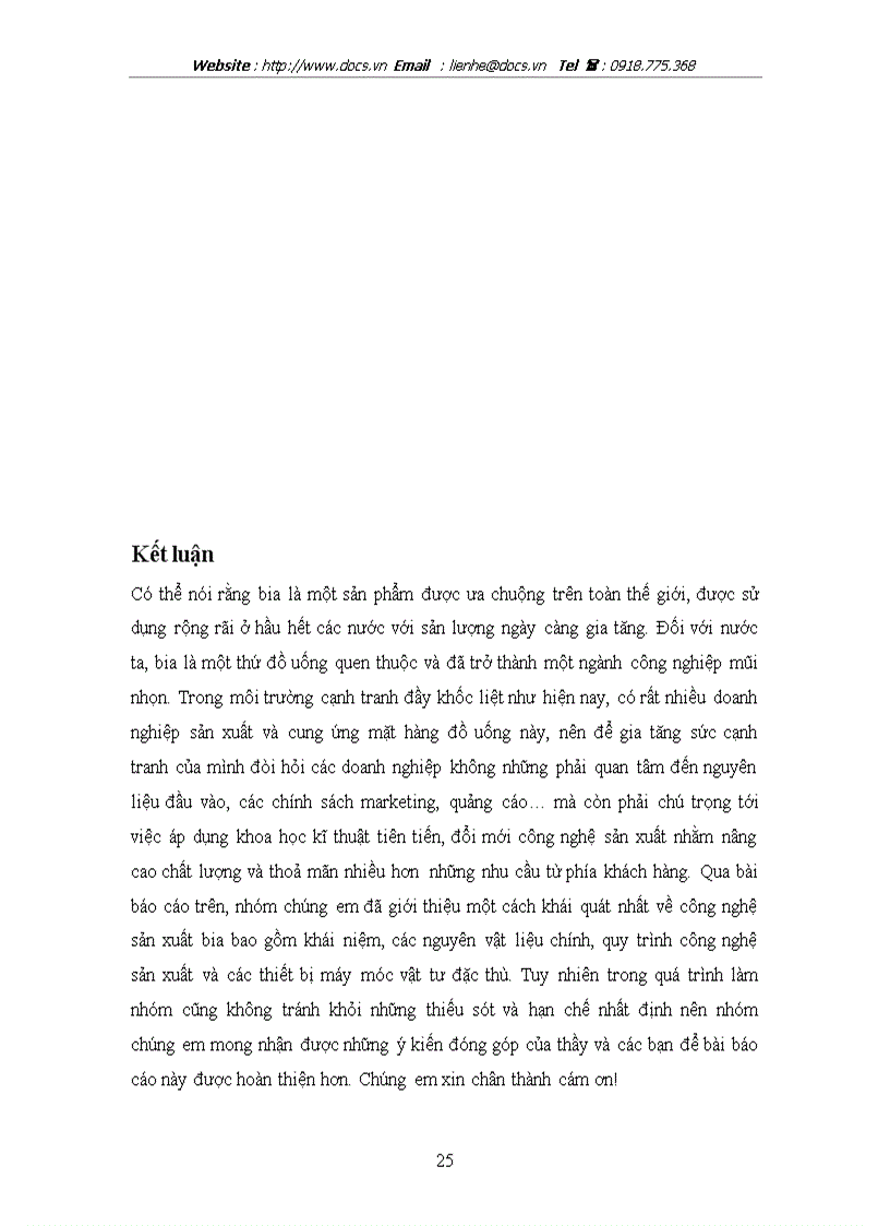 image for page Công nghệ sản xuất bia