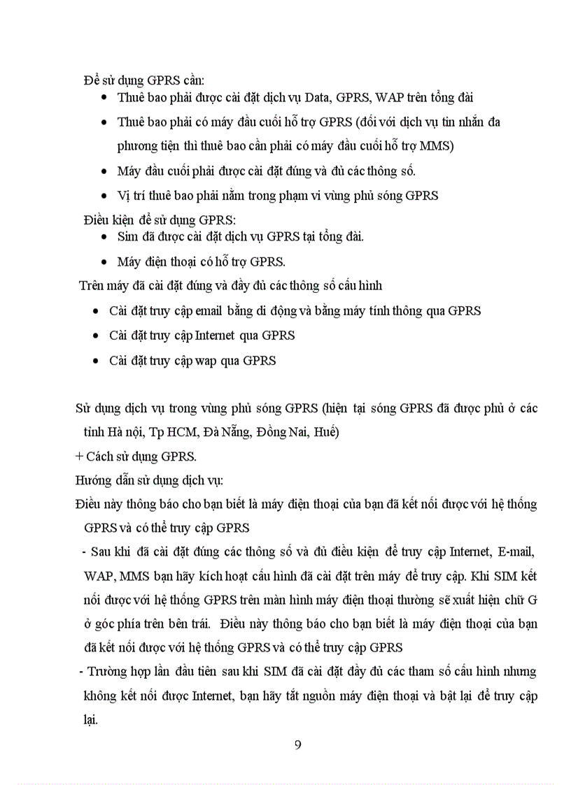image for page Tổng quan về GPRS