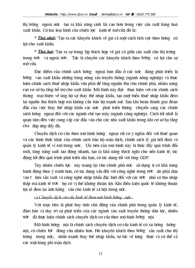 image for page Chuyển dịch cơ cấu kinh tế theo hướng CNH HĐH ở VN