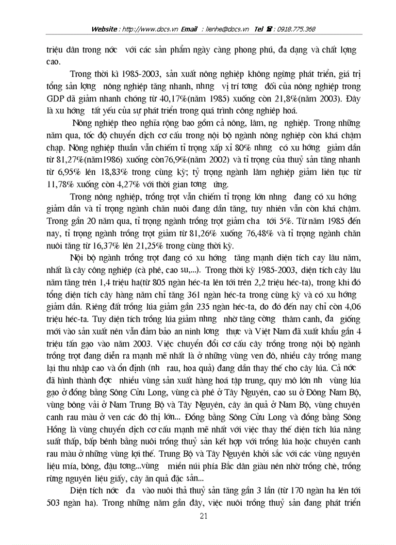 image for page Chuyển dịch cơ cấu kinh tế theo hướng CNH HĐH ở VN