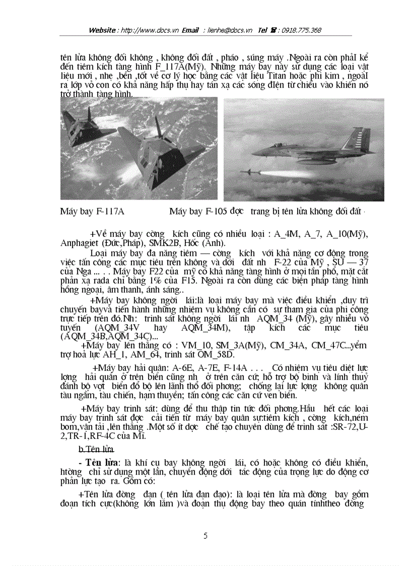 Vai trò của quân chủng phòng không không quân trong chiến đấu đánh trả phương tiện tiến công đường không của địch lt quân sự gt
