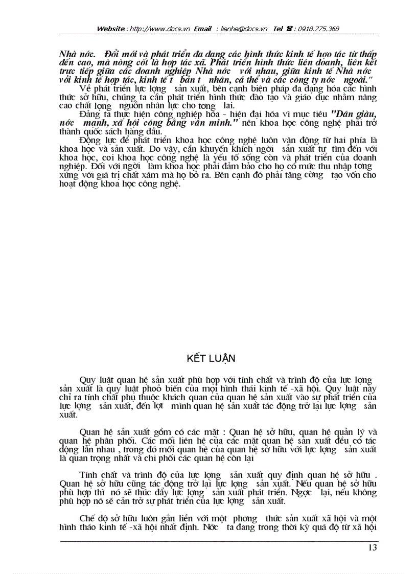 image for page Quan hệ biện chứng giữa phát triển LLSX QHSX