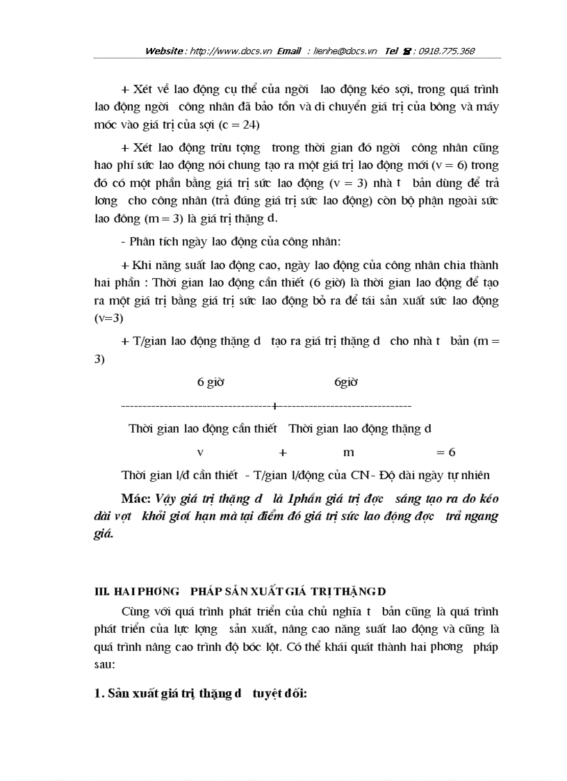 image for page Ptích bản chất của phạm trù giá trị thặng dư trong Bộ tư bản Mác đã P tích như thế nào về phương pháp sản xuất giá trị thặng dư