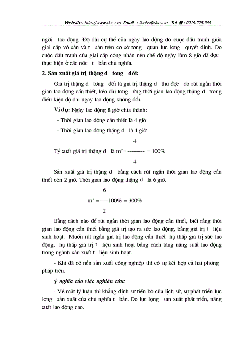 image for page Ptích bản chất của phạm trù giá trị thặng dư trong Bộ tư bản Mác đã P tích như thế nào về phương pháp sản xuất giá trị thặng dư