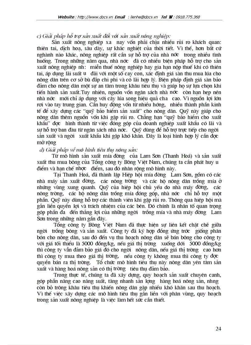 image for page Biện pháp nâng cao khả năng cạnh tranh của nông sản VN trong quá trình hội nhập