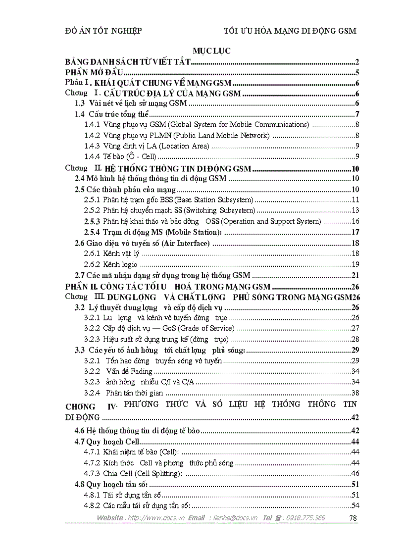 image for page Tối ưu hóa mạng di động GSM