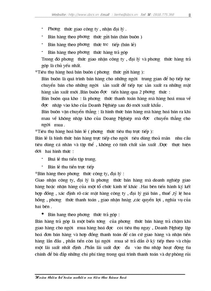 image for page Kế Toán Thành Phẩm Tiêu Thụ và Xác Định kết quả tiêu thụ tại Công ty cổ phần Tứ Gia