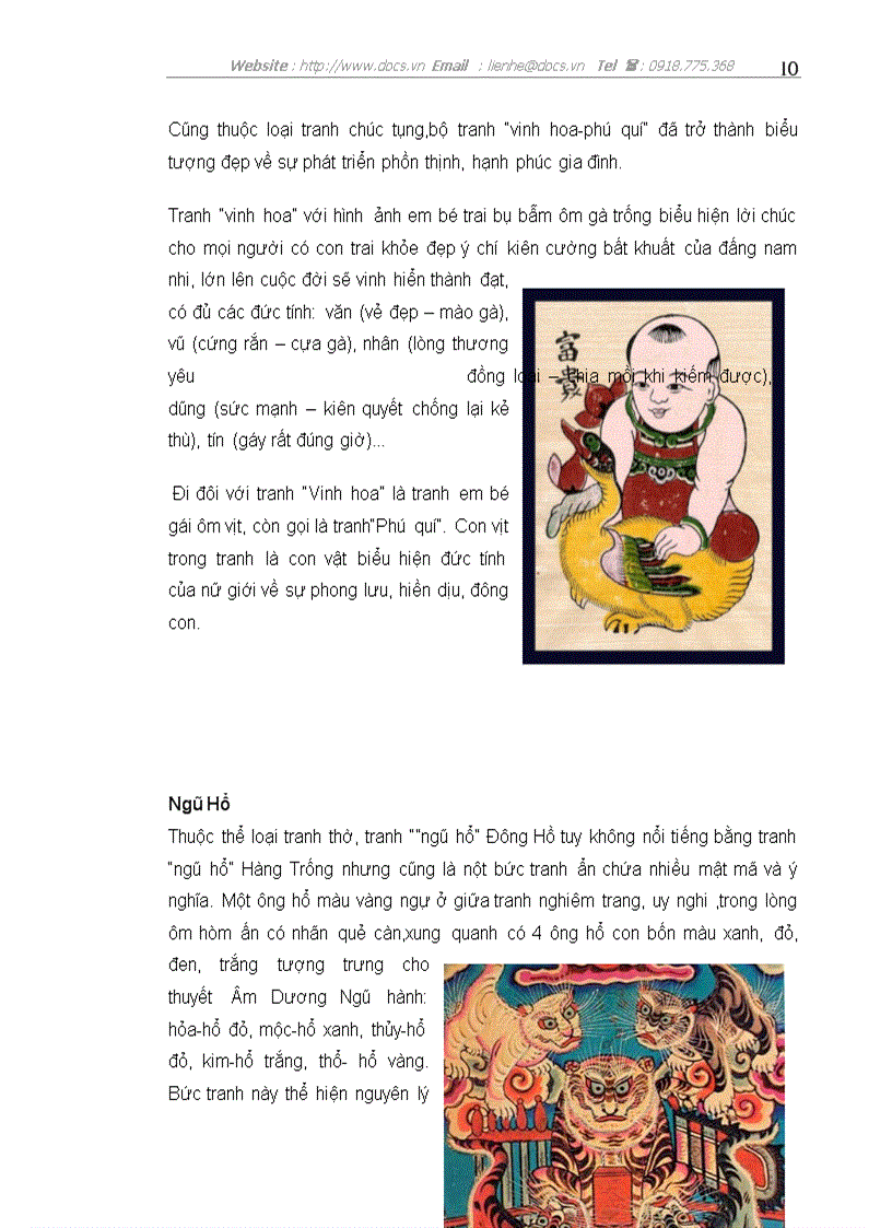 image for page Tranh Đông Hồ một nét Kinh Bắc