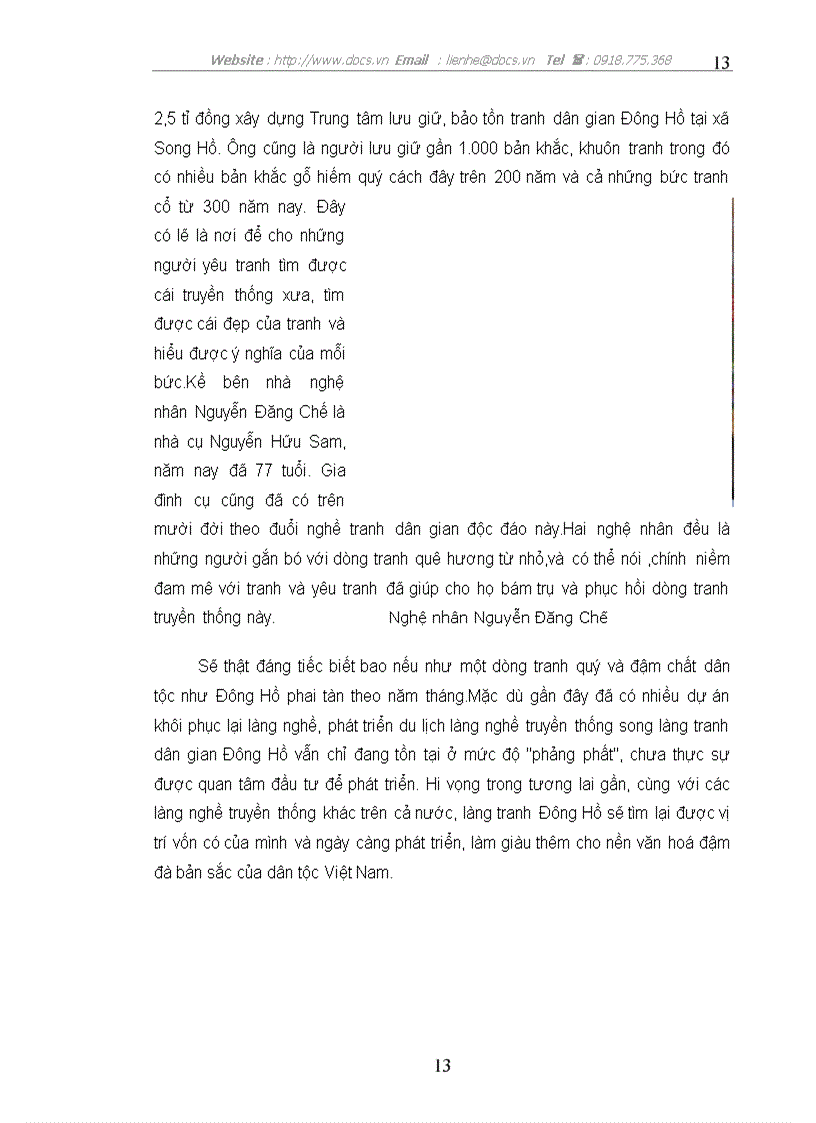 image for page Tranh Đông Hồ một nét Kinh Bắc