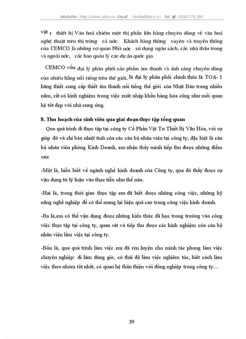 image for page Công ty Cổ Phần Vật Tư Thiết Bị Văn Hóa