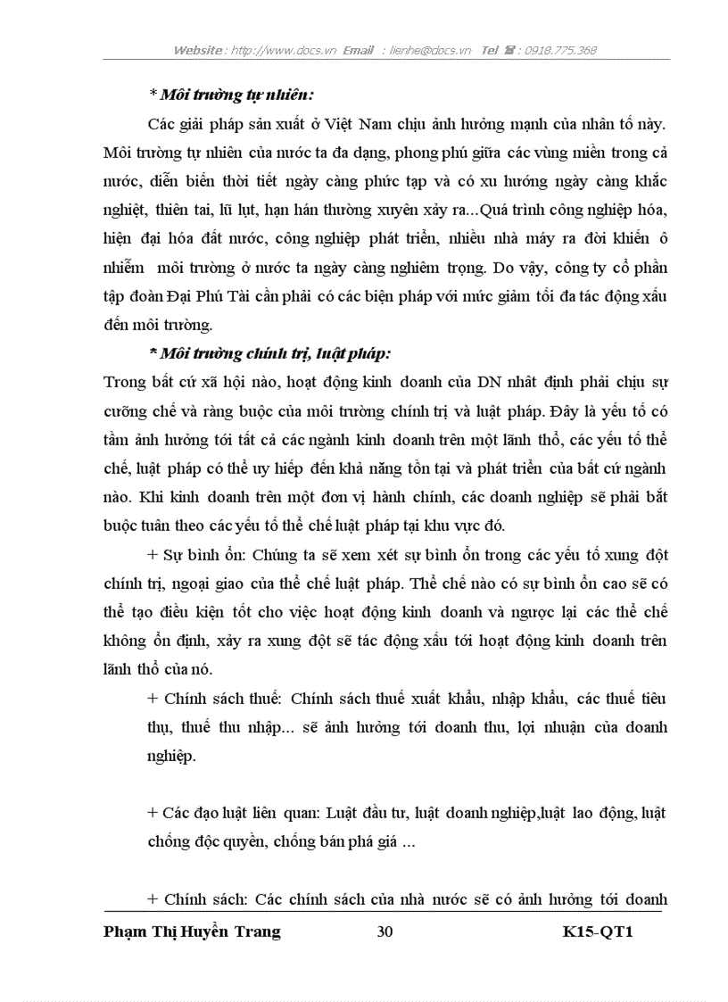 image for page Tổ chức bộ máy quản lý của công ty cổ phần tập đoàn Đại Phú Tài