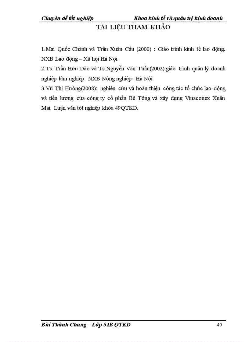 image for page Hoàn thiện công tác tổ chức lao động và tiền lương tại Công ty cổ phần thương mại và tư vấn Tân Cơ 55 Lạc Trung Hai Bà Trưng Hà Nội