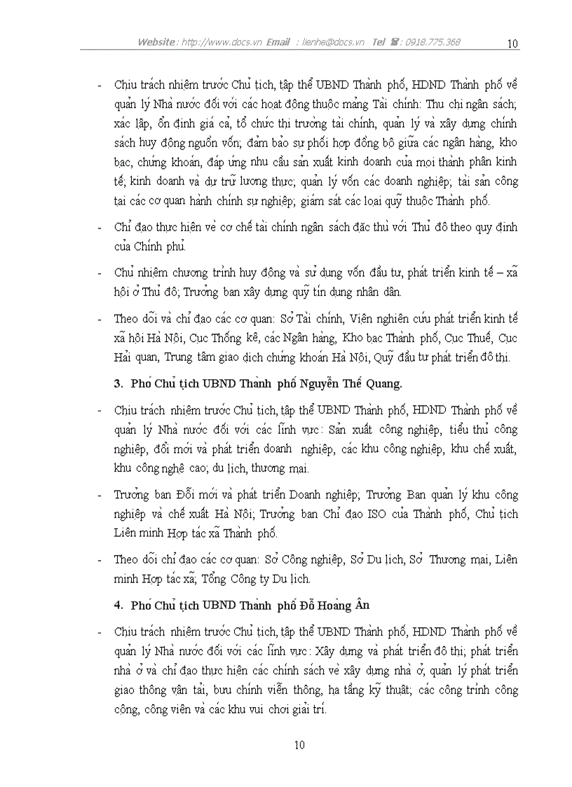 image for page Tổ chức phân công công việc của các thành viên ubnd thành phố hà nội nhiệm kỳ 2004 2009