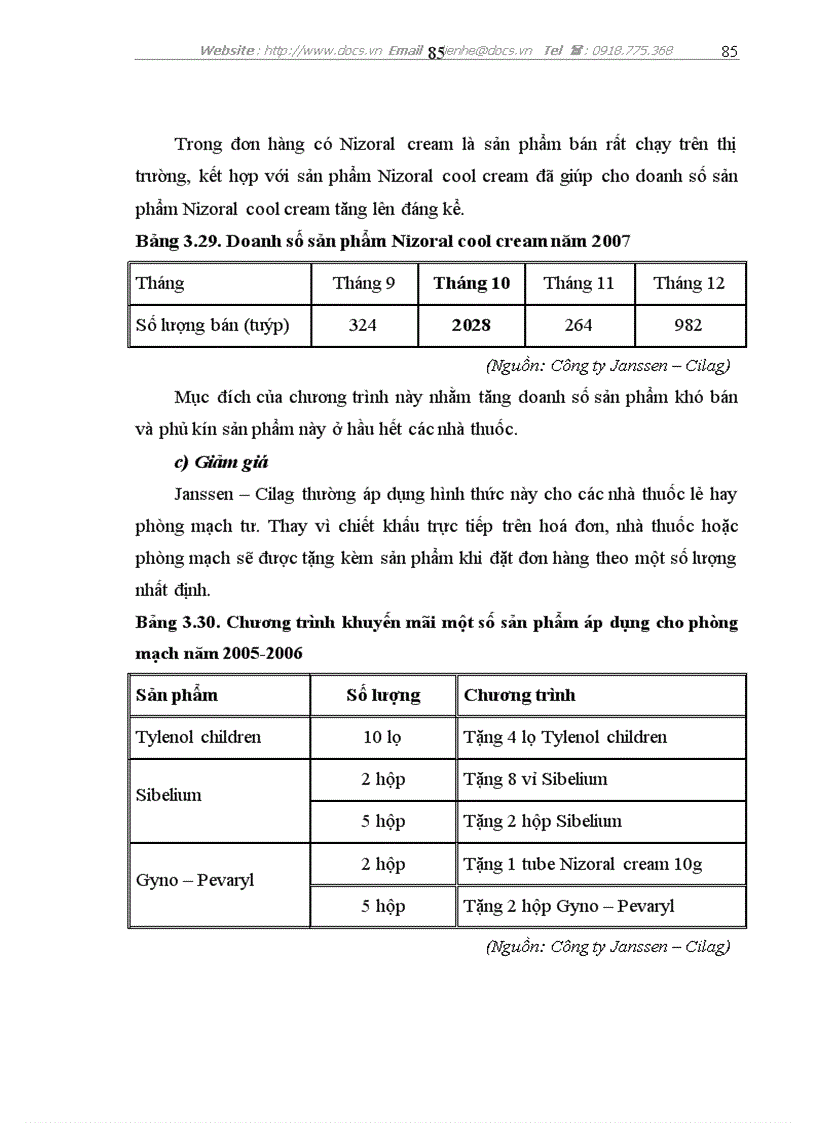 image for page Nghiên cứu sự vận dụng chính sách sản phẩm và chính sách xúc tiến hỗ trợ kinh doanh của công ty dược phẩm Janssen Cilag tại Việt Nam