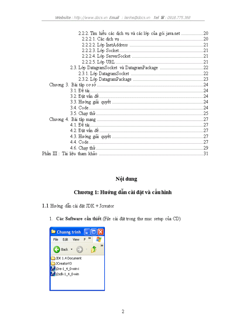 image for page Lập trình Java trên mạng