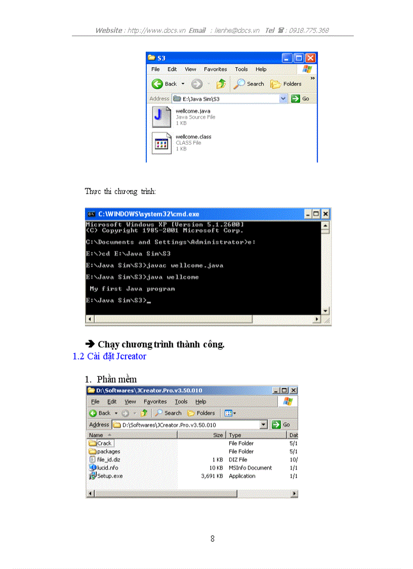 image for page Lập trình Java trên mạng
