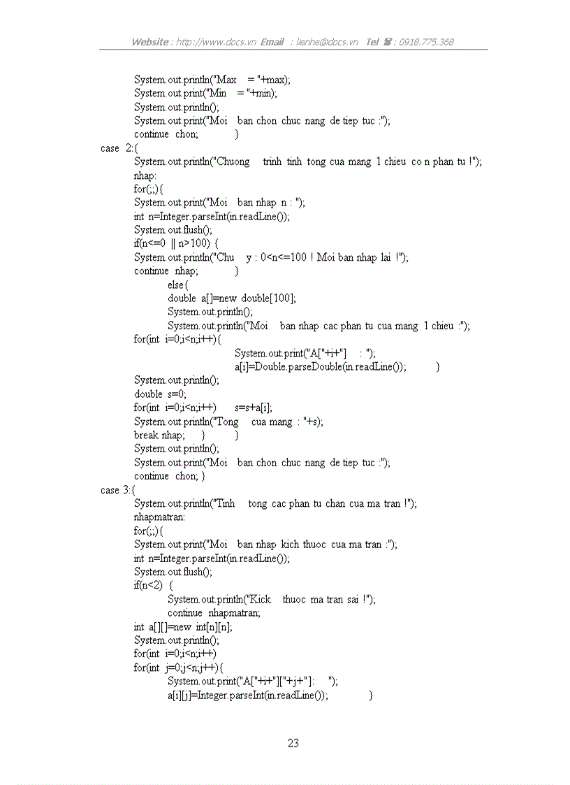 image for page Lập trình Java trên mạng