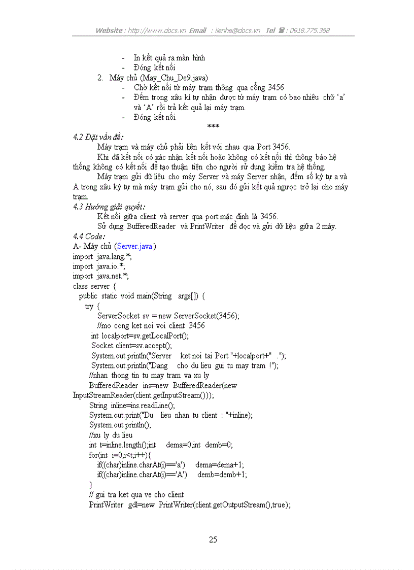 image for page Lập trình Java trên mạng