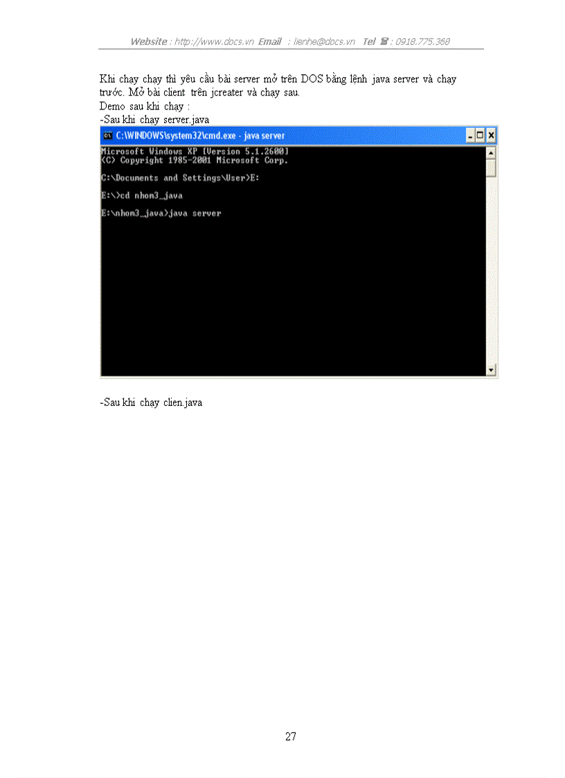 image for page Lập trình Java trên mạng