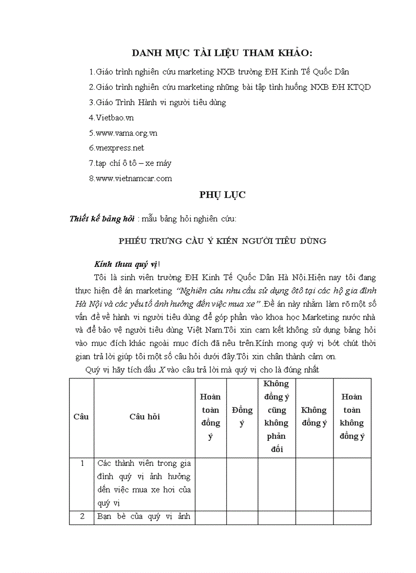 image for page Nghiên cứu nhu cầu sử dụng ôtô tại các hộ gia đình Hà Nội và các yếu tố ảnh hưởng đến việc mua xe