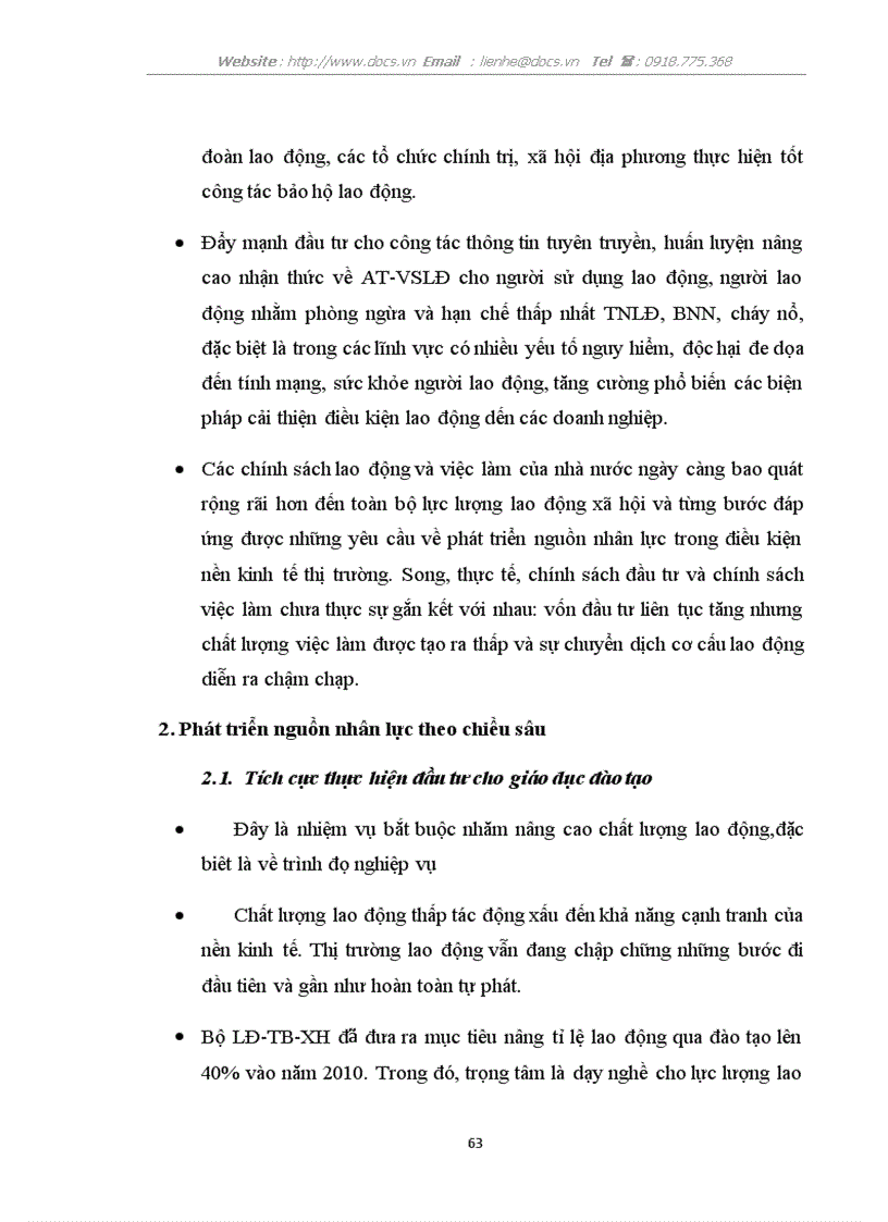 image for page Nội dung đầu tư phát triển nguồn lực con người ở việt nam hiện nay