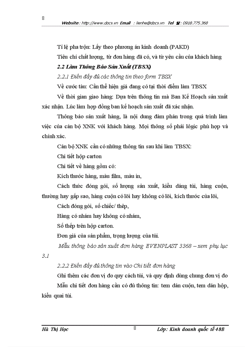 image for page Hoàn thiện quy trình tổ chức thực hiện hợp đồng xuất khẩu tại công ty cổ phần nhựa và môi trường xanh An Phát