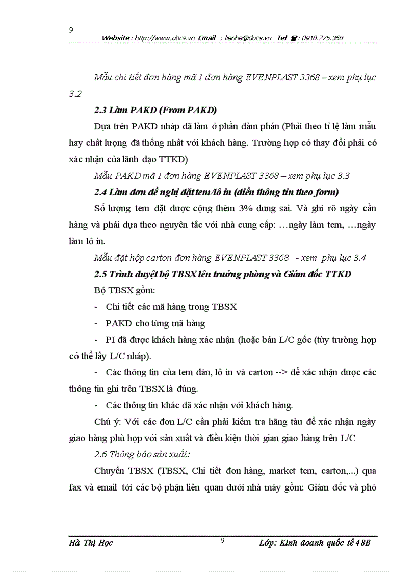 image for page Hoàn thiện quy trình tổ chức thực hiện hợp đồng xuất khẩu tại công ty cổ phần nhựa và môi trường xanh An Phát