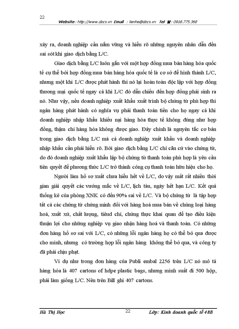 image for page Hoàn thiện quy trình tổ chức thực hiện hợp đồng xuất khẩu tại công ty cổ phần nhựa và môi trường xanh An Phát