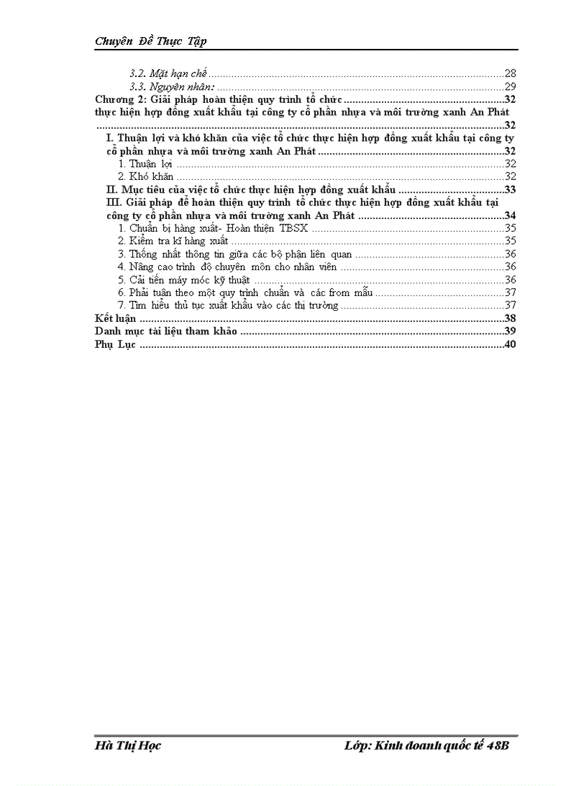 image for page Hoàn thiện quy trình tổ chức thực hiện hợp đồng xuất khẩu tại công ty cổ phần nhựa và môi trường xanh An Phát