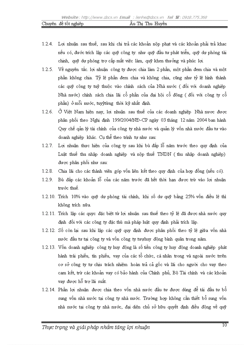 image for page Thực trạng và giải pháp nhằm làm tăng lợi nhuận của công ty Cổ phần tư vấn đầu tư Xây Dựng Việt Nam