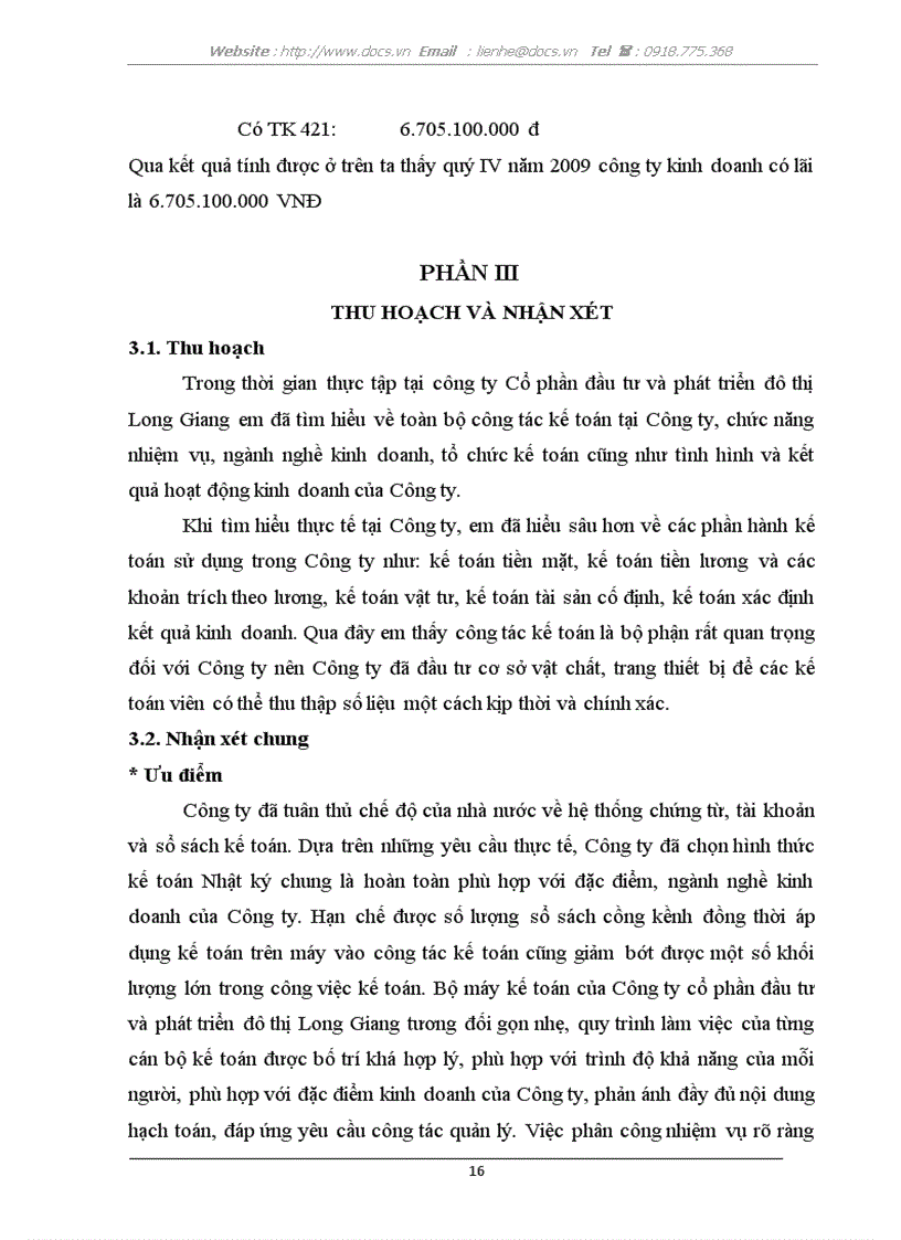 image for page Công tác hạch toán kế toán tại công ty Cổ phần đầu tư và phát triển đô thị Long Giang