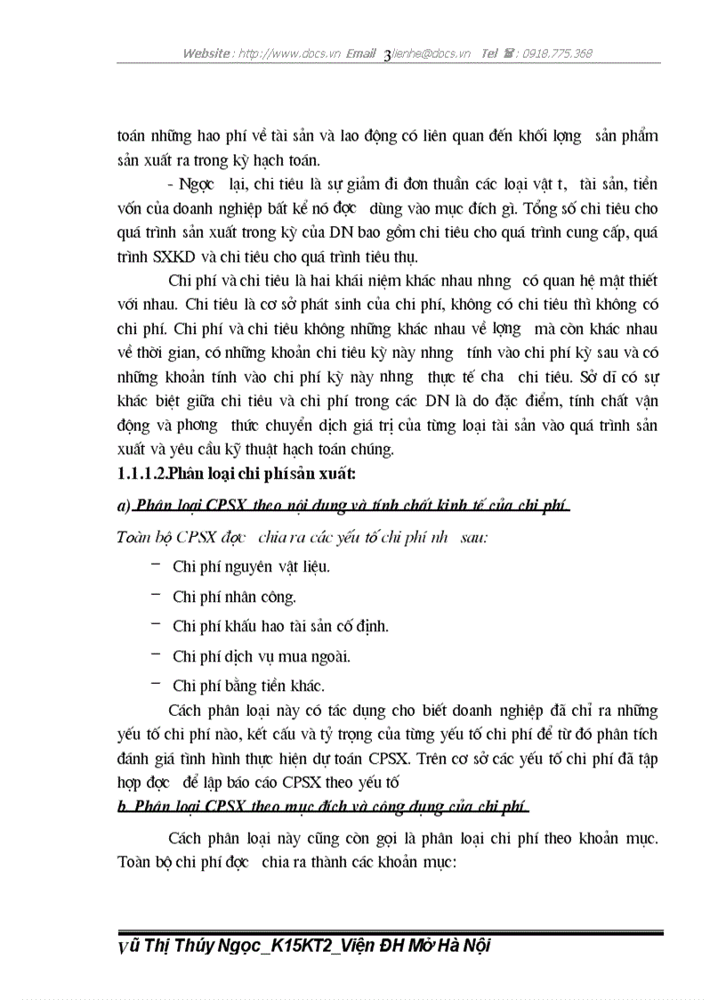 image for page Chi phí sản xuất và tính giá thành trong công ty TNHH Ojitex HảI Phòng