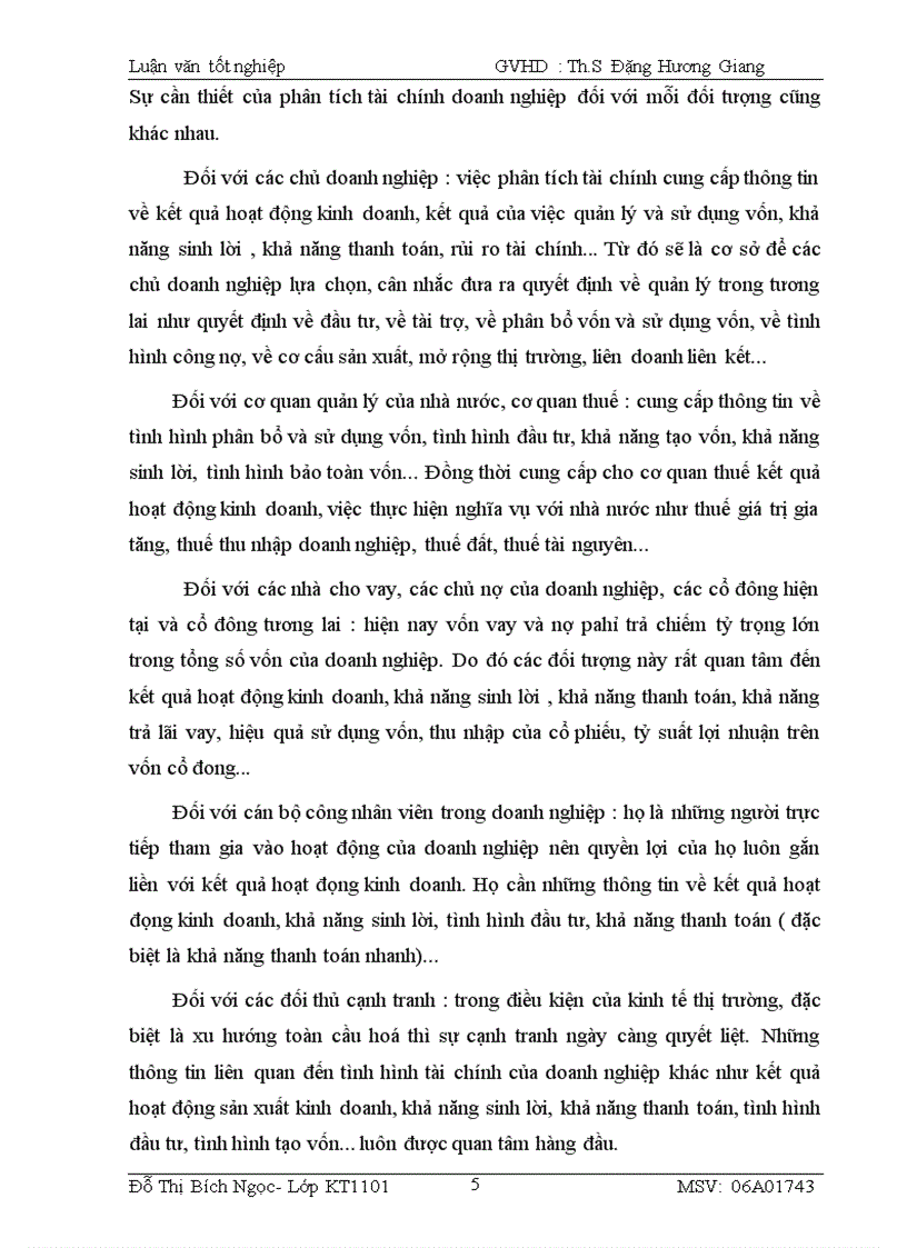 image for page Phân tích tình hình tài chính tại Công ty Cổ phần Thiết bị Vật tư Ngân hàng