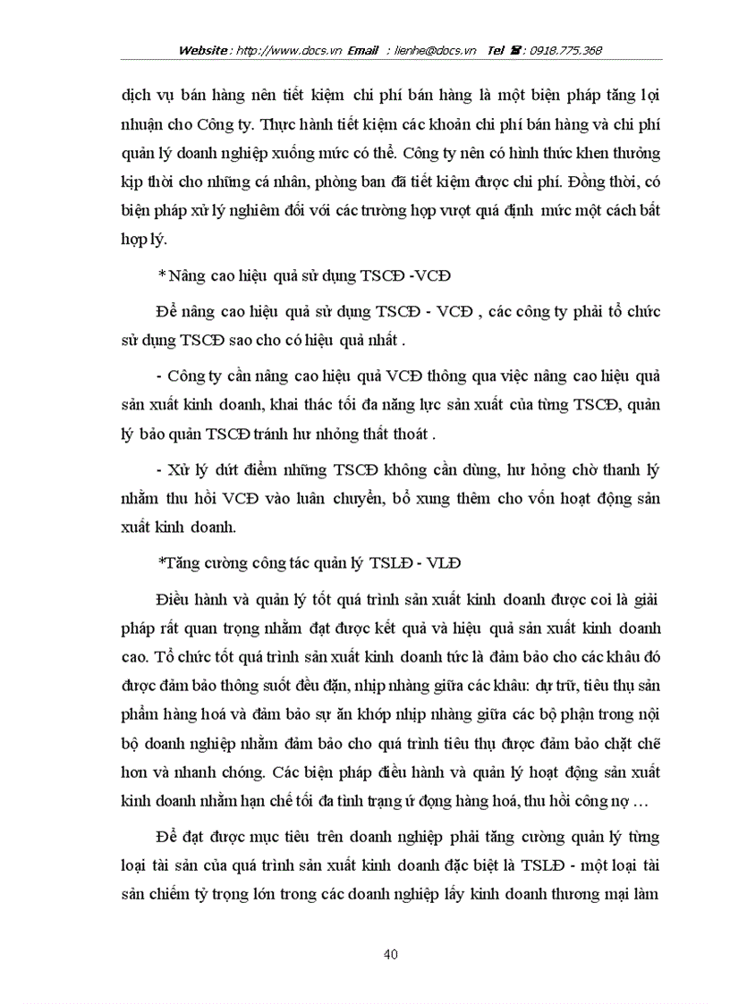 image for page Phân tích tình hình lợi nhuận tại Công ty CP Thương mại và tổng hợp I Hà Tây