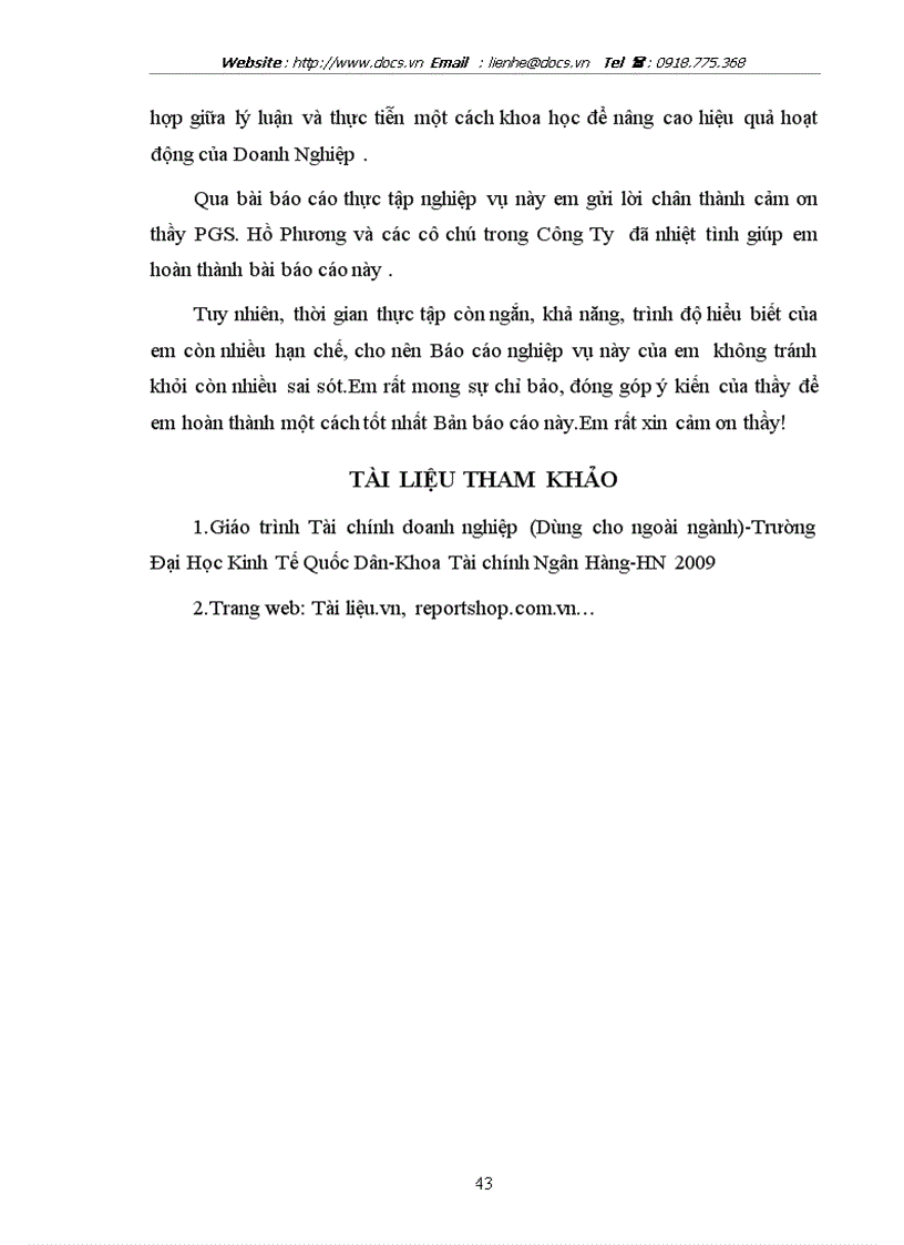 image for page Phân tích tình hình lợi nhuận tại Công ty CP Thương mại và tổng hợp I Hà Tây