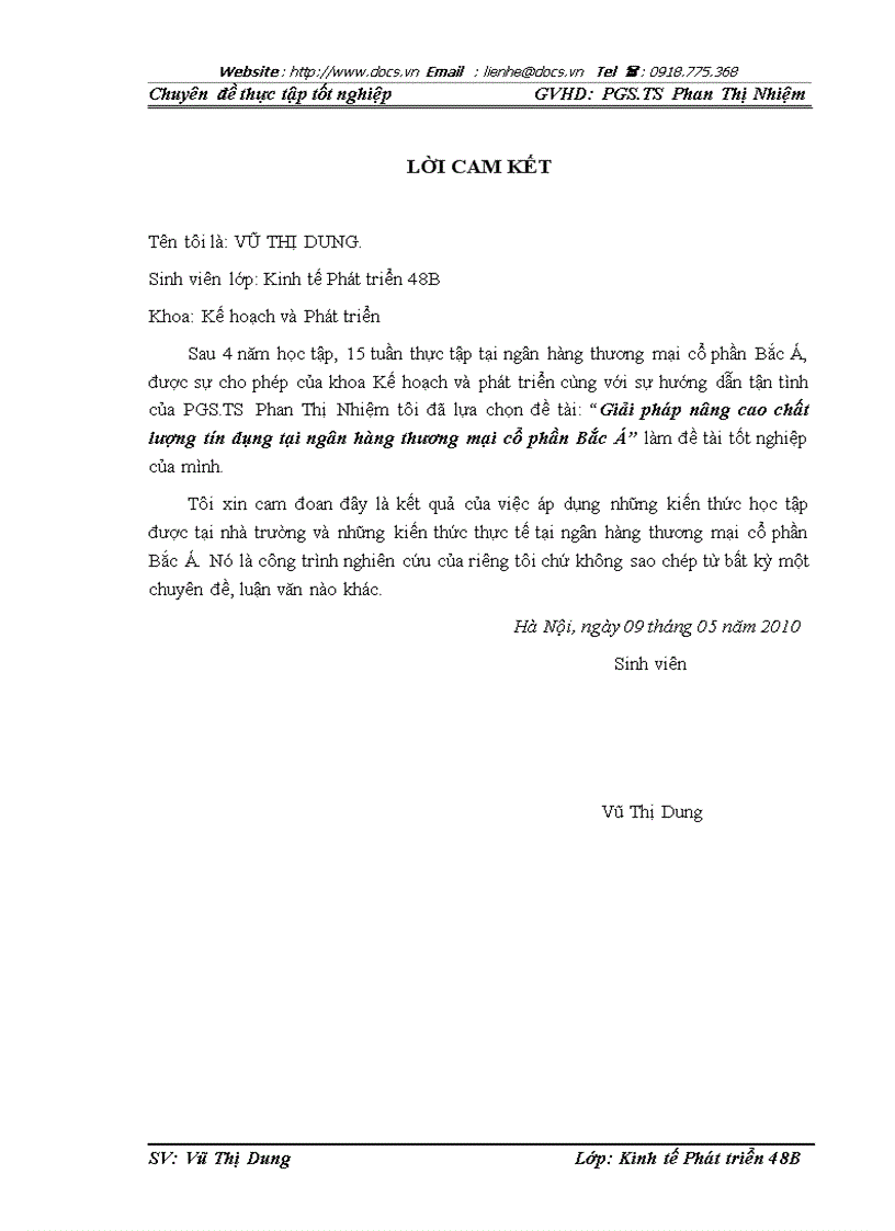 image for page Giải pháp nâng cao chất lượng tín dụng tại ngân hàng thương mại cổ phần Bắc Á