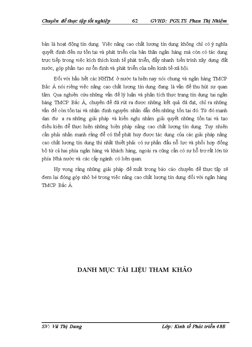 image for page Giải pháp nâng cao chất lượng tín dụng tại ngân hàng thương mại cổ phần Bắc Á