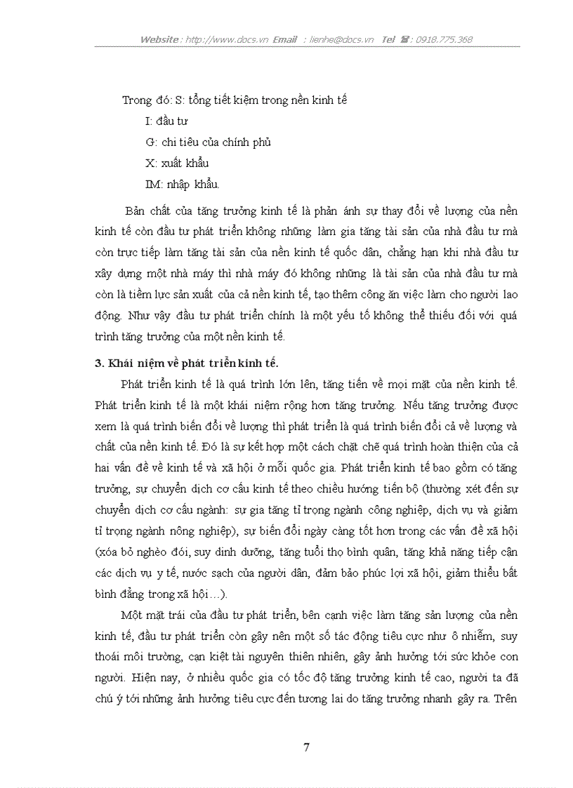 image for page Dựa vào các lý thuyết kinh tế về đầu tư giải thích vai trò của đầu tư đối với tăng trưởng và phát triển kinh tế