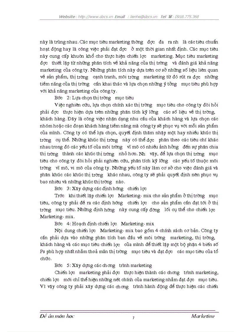 image for page Một số giải pháp Marketing mix đối với việc mở rộng và phái triển thị trường tại công ty kính Viglacera Đáp Cầu