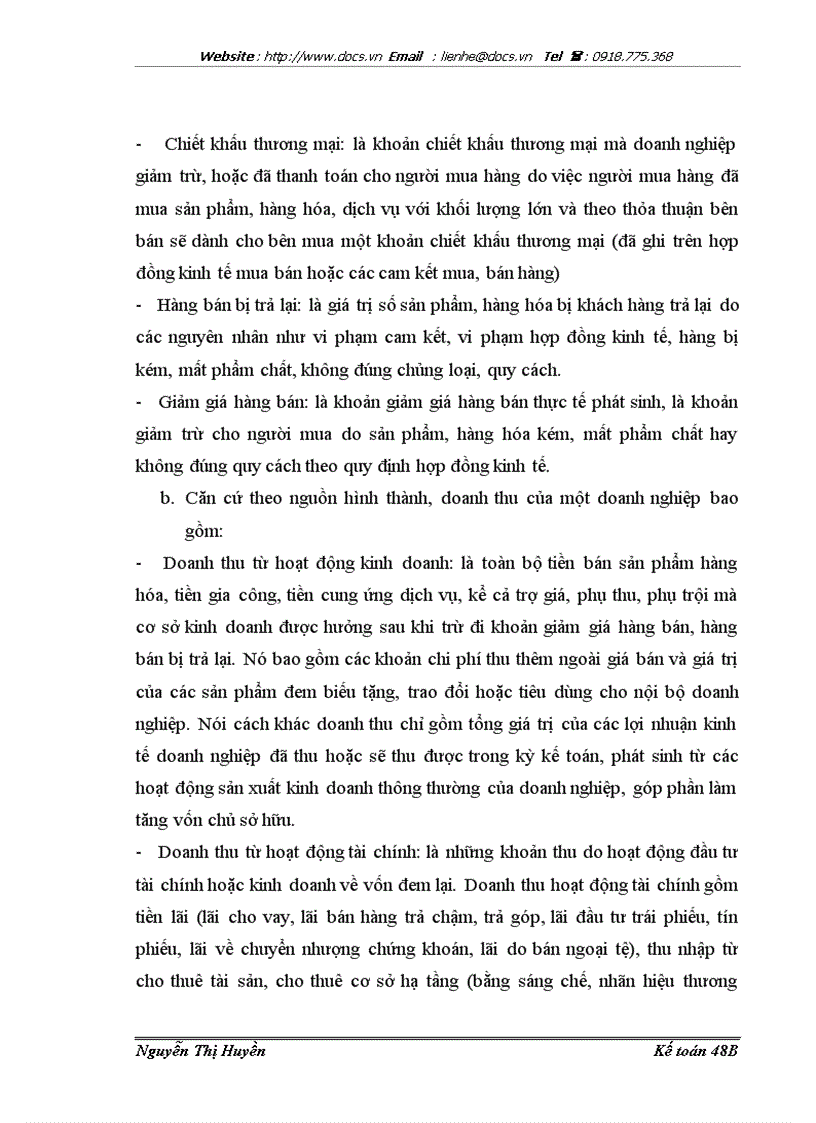 image for page Hoàn thiện kế toán doanh thu chi phí xác định kết quả kinh doanh tại công ty thực phẩm miền Bắc